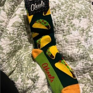 Aksels Fun Taco Design Socks for Men